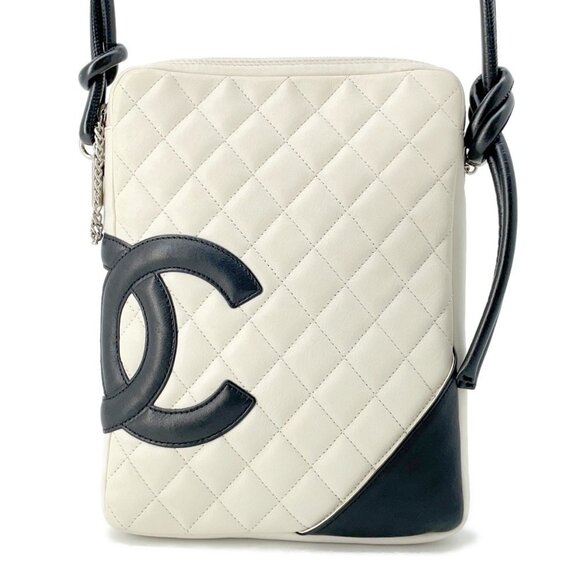 CHANEL Black Logo Shoulder Bag - Picture 1 of 16